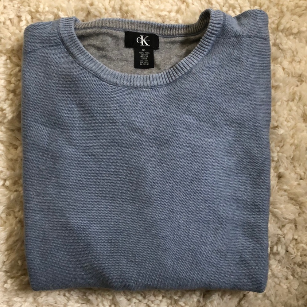 Calvin Klein XL light Blue Sweater
